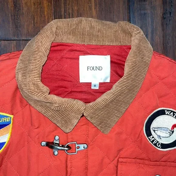 FOUND By Anthropology Farmstead Quilt Patch Jacket Sz M - Picture 10 of 14